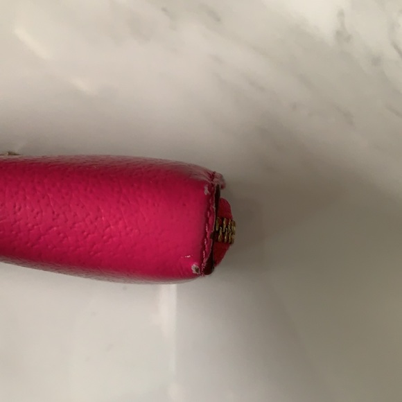 Kate Spade Bright Pink Wristlet Wallet Purse - Picture 7 of 8